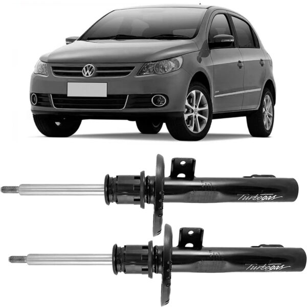 Par Amortecedor Vw Dianteiro Gol G5 G6 G7 Cofap Turbogas - Imagem 2