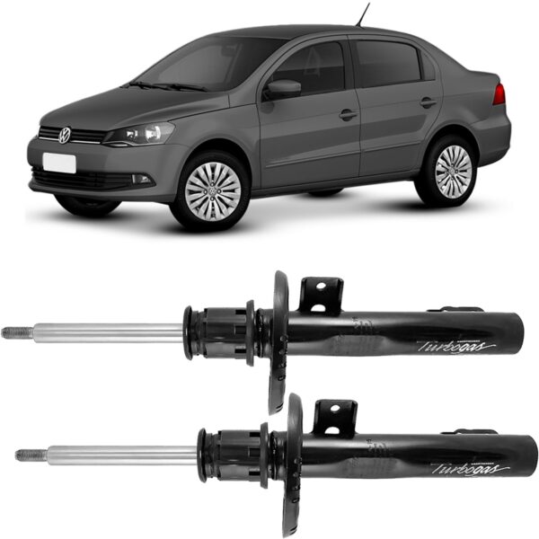 Par Amortecedor Dianteiro Voyage 2008 a 2022 Cofap Turbogas - Imagem 2