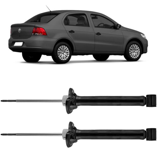 Par Amortecedor Traseiro Vw Voyage 2008 a 2022 Cofap - Imagem 2