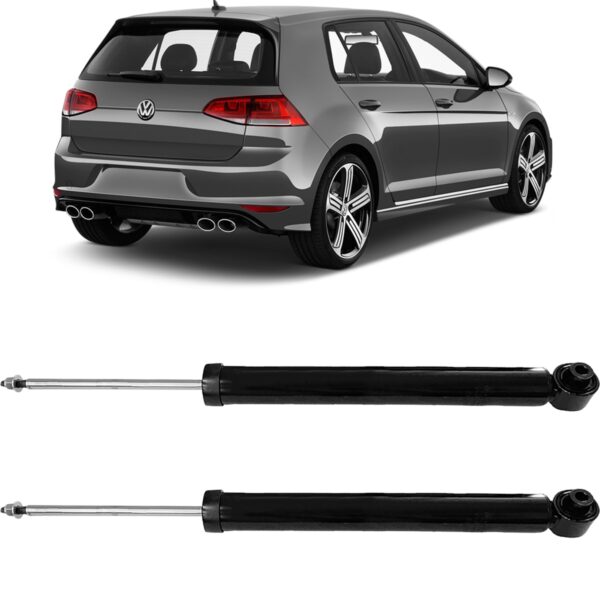 Par Amortecedor Traseiro Golf 1.4 Tsi 2013 a 2020 Cofap - Imagem 2