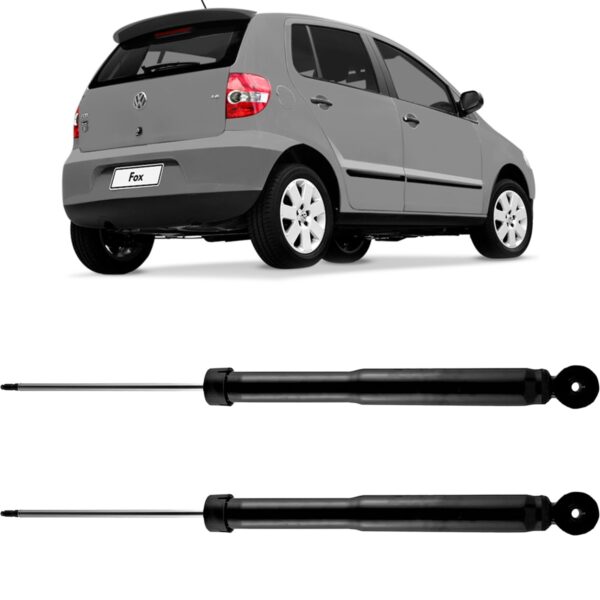 Par Amortecedor Traseiro Fox 2003 a 2009 Cofap Turbogas - Imagem 2
