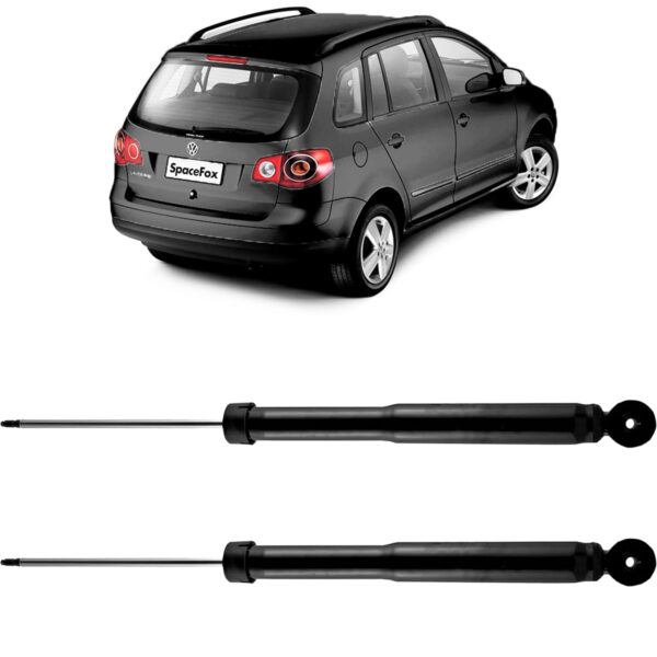 Par Amortecedor Traseiro Spacefox 2006 a 2010 Cofap Turbogas - Imagem 2