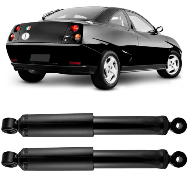 Par Amortecedor Traseiro Fiat Coupe 2.0 1995 a 1997 Cofap - Imagem 2