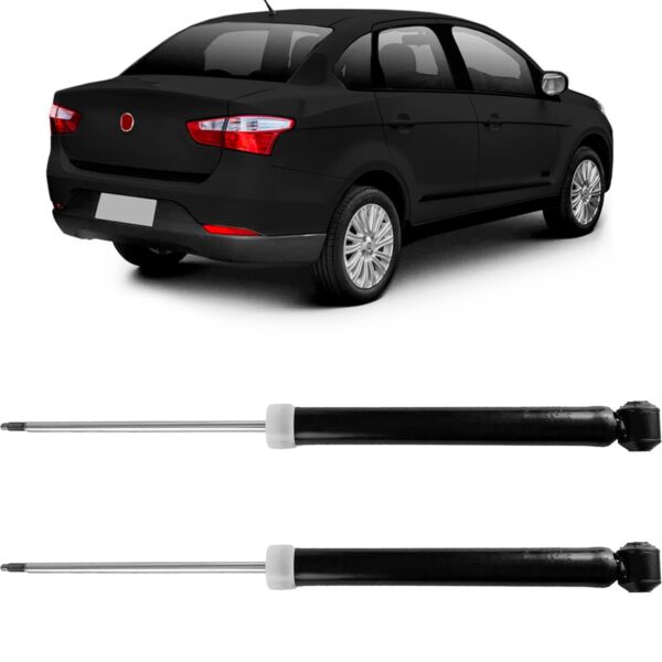 Par Amortecedor Traseiro Fiat Grand Siena 2012 a 2021 Cofap - Imagem 2