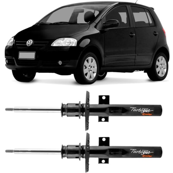 Par Amortecedor Dianteiro Vw Fox 1.0 1.6 2003 a 2009 Cofap - Imagem 2