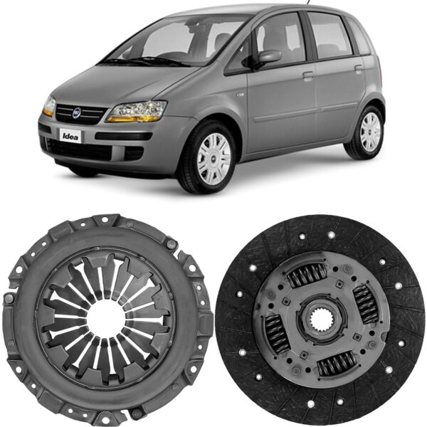 Kit Embreagem Fiat Idea 1.8 Dualogic 2005 a 2007 Valeo - Imagem 2