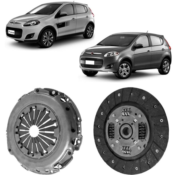 Kit Embreagem Fiat Palio 1.6 1.8 2010 a 2017 Valeo - Imagem 2
