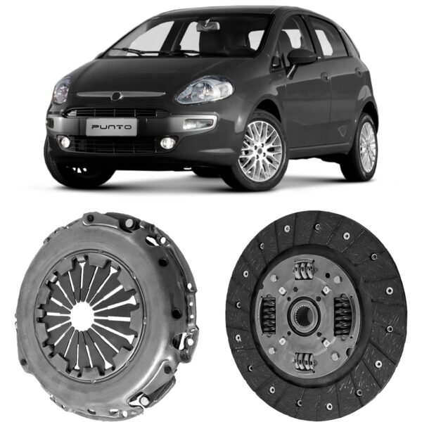 Kit Embreagem Fiat Punto 1.6 1.8 Valeo 2010 a 2017 - Imagem 2