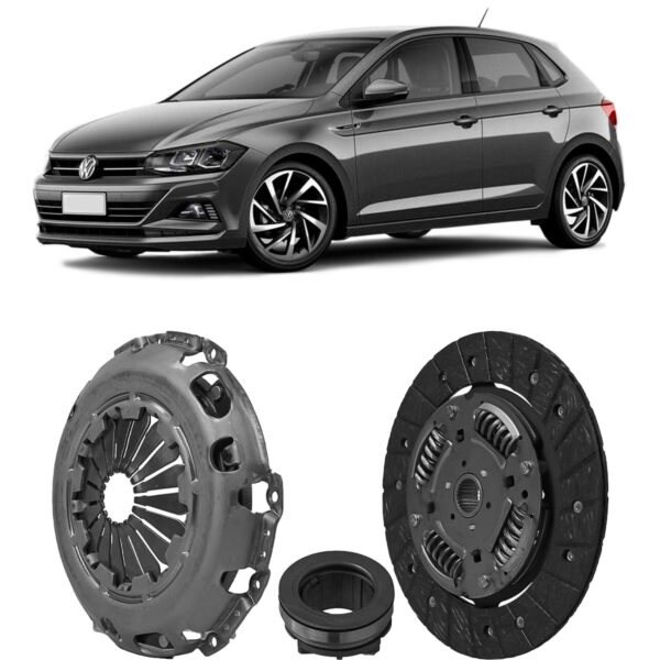 Kit Embreagem Volkswagen Polo 1.0 2018 a 2023 Valeo - Imagem 2