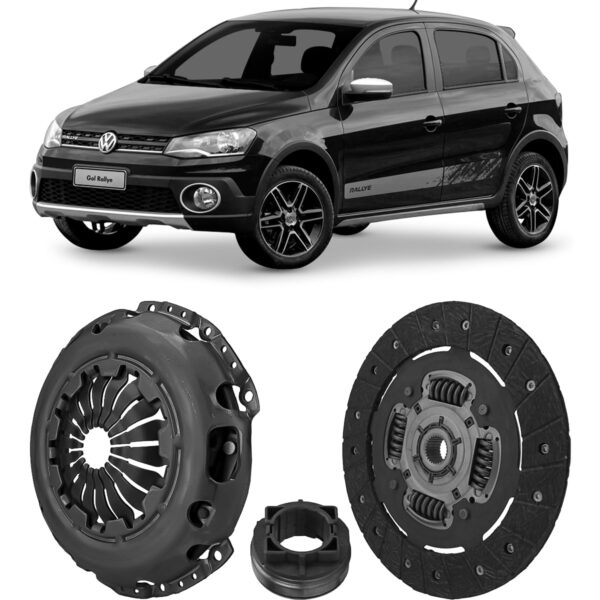 Kit Embreagem Volkswagen Gol 1.6 2014 a 2017 Valeo - Imagem 2