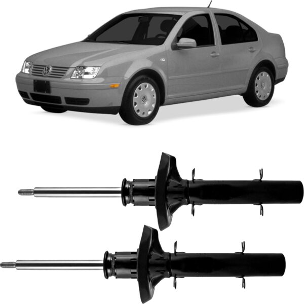 Par Amortecedor Dianteiro Jetta 1998 a 2006 Cofap Turbogas - Imagem 2