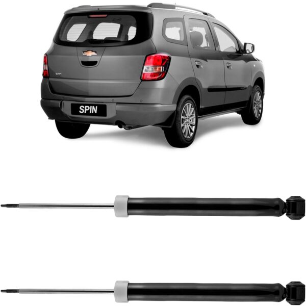 Par Amortecedor Traseiro Spin 2012 a 2022 Cofap Turbogas - Imagem 2