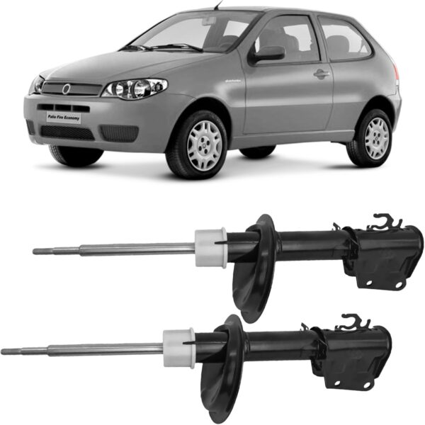 Par Amortecedor Dianteiro Palio 1996 a 2008 Cofap Turbogas - Imagem 2