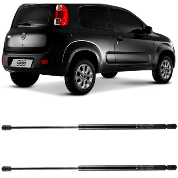 Par Amortecedor Tampa Traseira Fiat Uno 2010 a 2022 Cofap - Imagem 2