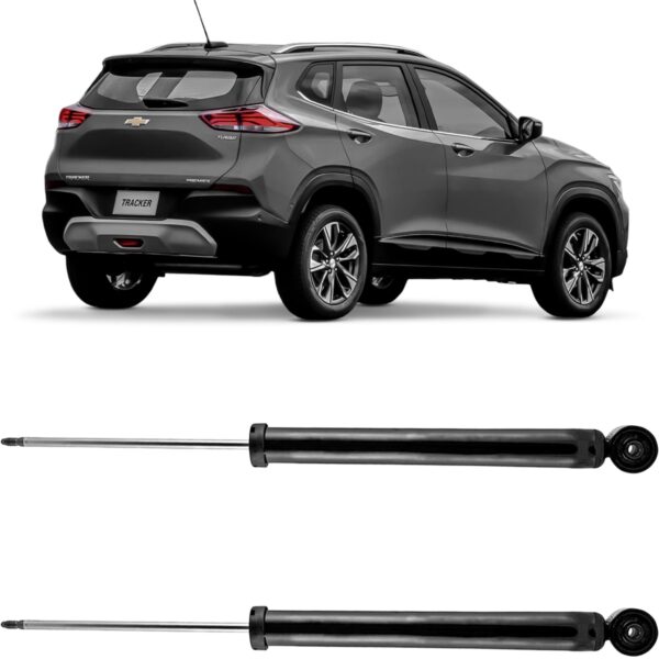 Par Amortecedor Traseiro Tracker 2017 a 2020 Cofap Turbogas - Imagem 2