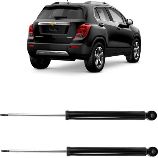 Par Amortecedor Traseiro Tracker 2013 a 2016 Cofap Turbogas - Imagem 2