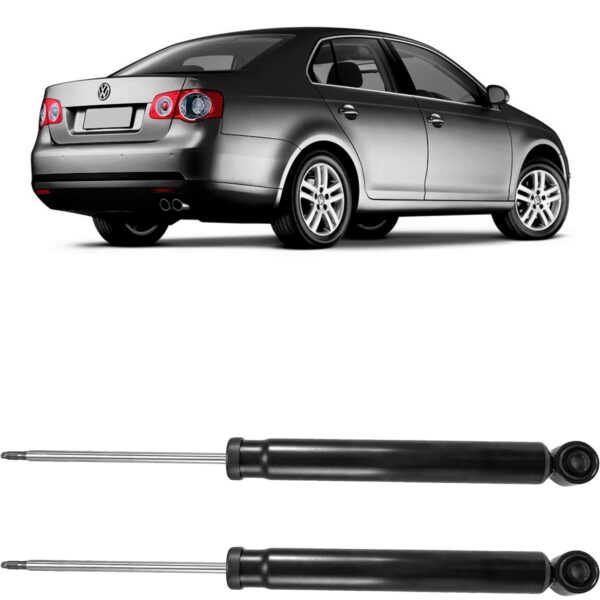 Par Amortecedor Vw Traseiro Jetta 2006 a 2011 Cofap Turbogas - Imagem 2
