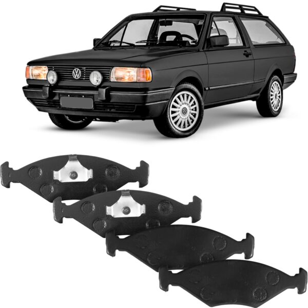 Pastilha Freio Dianteira Parati 1.8 8v 1995 a 1996 Frasle - Imagem 2