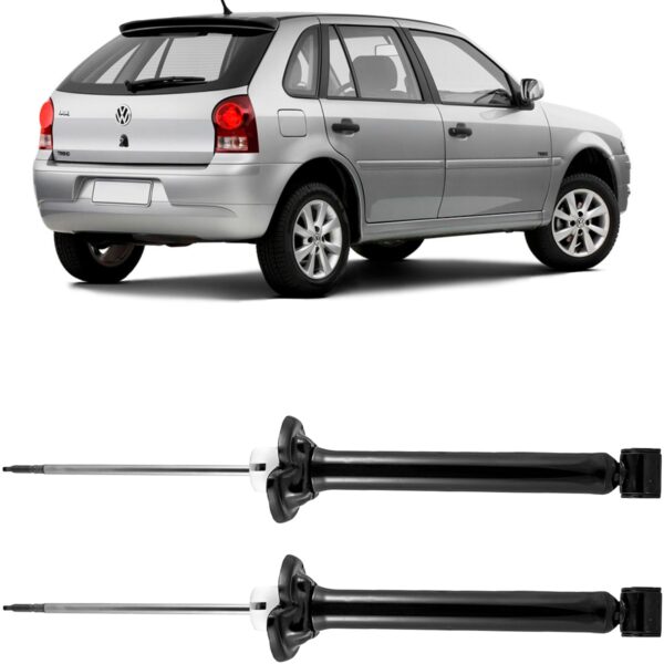 Par Amortecedor Traseiro Gol Rallye 10 a 12 Cofap Turbogas - Imagem 2
