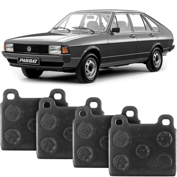 Pastilha Freio Dianteira Passat 1.5 8v 1974 a 1982 Frasle - Imagem 2