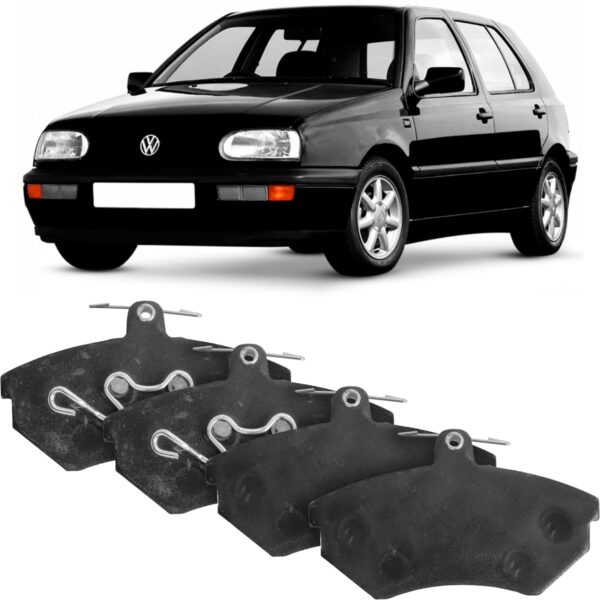 Pastilha Freio Dianteira Golf 2.0 8v 1994 a 1998 Frasle - Imagem 2