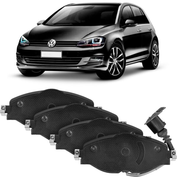 Pastilha Freio Dianteira Golf Tsi 1.4 16v 2013 a 2016 Frasle - Imagem 2