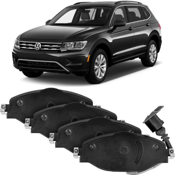 Pastilha Freio Dianteira Tiguan Allspace 2018 a 2023 Frasle - Imagem 2