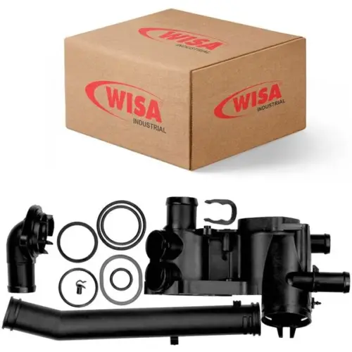 Kit Cavalete Tubo Cotovelo Gol Voyage 1.0 1.6 2008 a 2017 WISA 7032