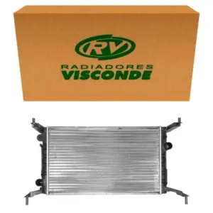 Radiador Chevrolet Celta 2006 a 2011 Com Ar Visconde