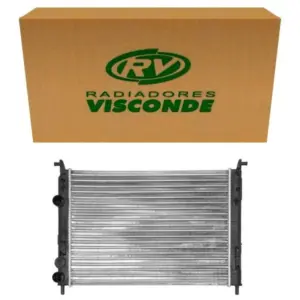 Radiador Fiat Siena 2001 a 2013 Com Ar Sem Ar Visconde