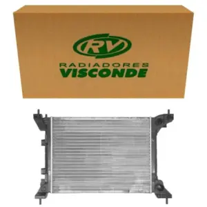 Radiador Fiat Palio 1.0 1.4 1.6 2011 a 2013 Com Ar Sem Ar Visconde