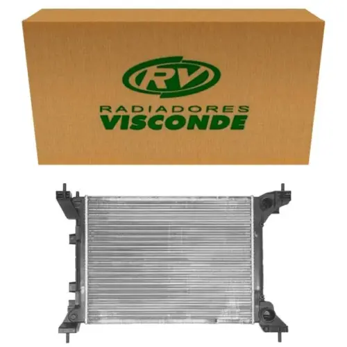 Radiador Fiat Uno 1.0 1.4 2011 a 2018 Com Ar Sem Ar Visconde