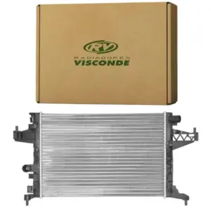 Radiador GM Cobalt Onix Prisma 1.4 2017 a 2019 Com Ar Sem Ar Visconde 12232