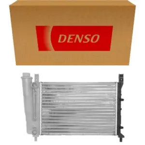 Radiador Uno Mille Way Fire 1.0 2001 a 2013 Sem Ar Manual Denso BC422136-6960RC