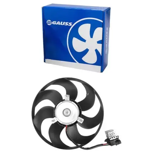 Ventoinha Radiador Chevrolet Classic 1.0 1.6 2012 a 2017 Com Ar Gauss GE1079