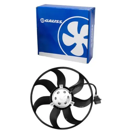 Ventoinha Radiador Fox Polo Spacefox 1.6 2002 a 2019 Com Ar Gauss GE1067