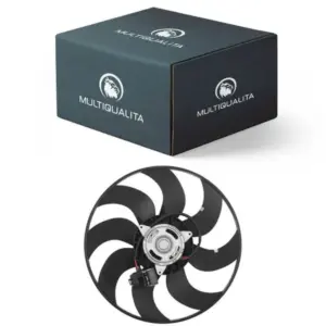 Ventoinha Radiador GM Cobalt Onix Prisma 1.0 1.4 1.6 Com Ar Multiqualita MQ0749