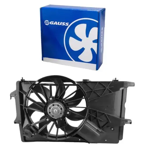 Ventoinha Radiador Meriva 1.4 1.8 2006 a 2012 Com Ar Gauss GE1085