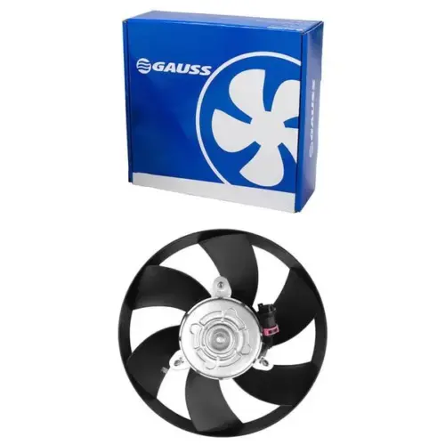 Ventoinha Radiador Polo Classic Cordoba Ibiza 1.6 1.8 Com Ar Gauss GE1006