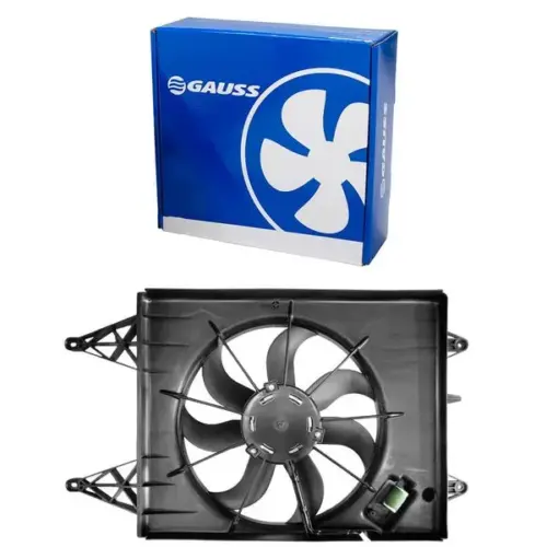 Ventoinha Radiador Saveiro Spacefox 2006 a 2019 Com Ar Gauss GE1064