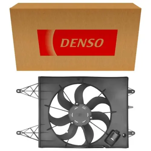 Ventoinha Radiador VW Gol G5 Golf Saveiro Com Ar Denso BC261472-0051